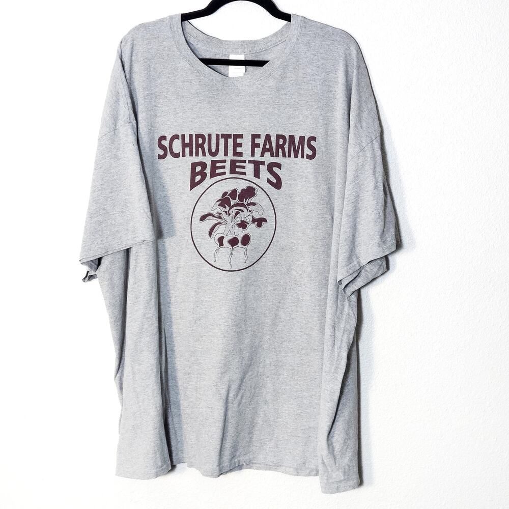 Schrute Farms Beets Graphic Tee Black XL The Office Novelty